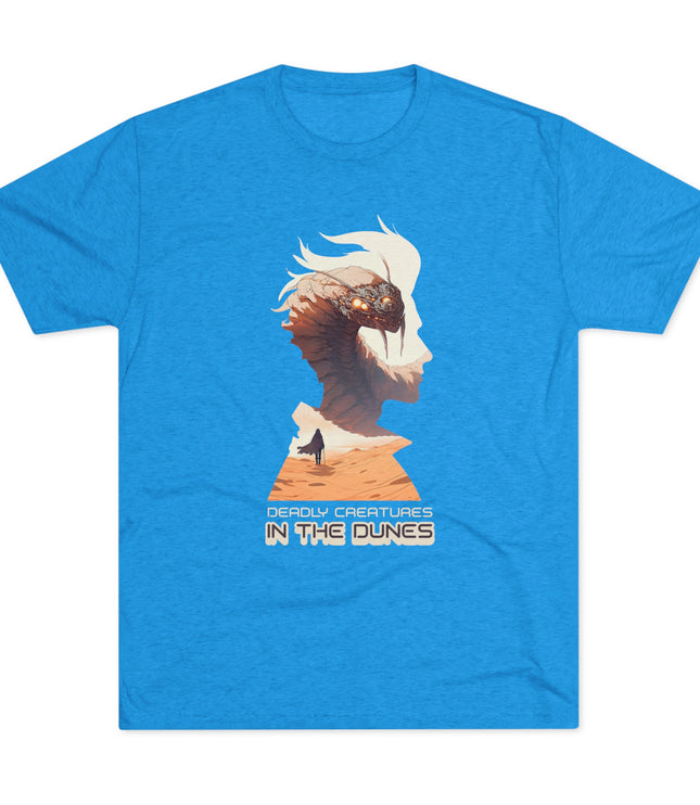 Deadly Creatures In The Dunes Tri-Blend T-Shirt
