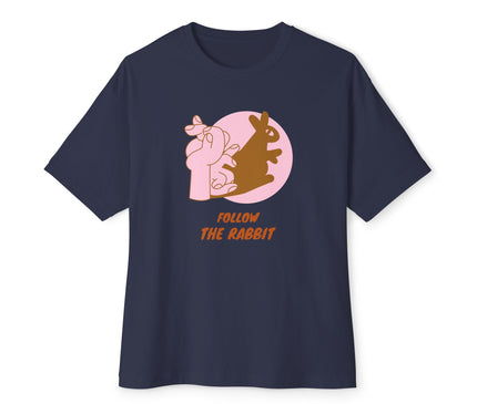 Follow The Rabbit Oversized T-Shirt