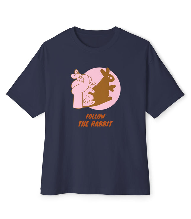 Follow The Rabbit Oversized T-Shirt