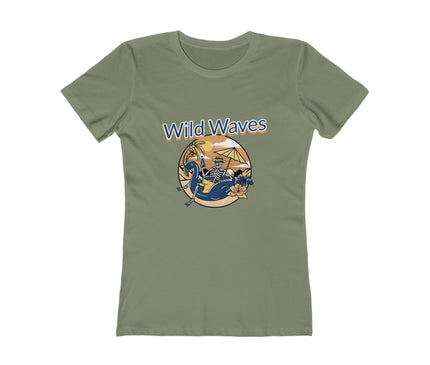Wild Waves Women's Boyfriend Tee