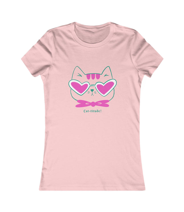 Cat-titude Women's Favorite Tee