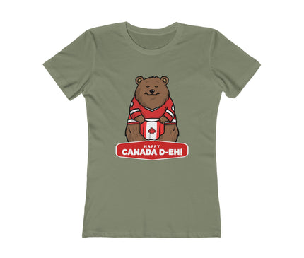 Canada Day Women's Boyfriend Tee