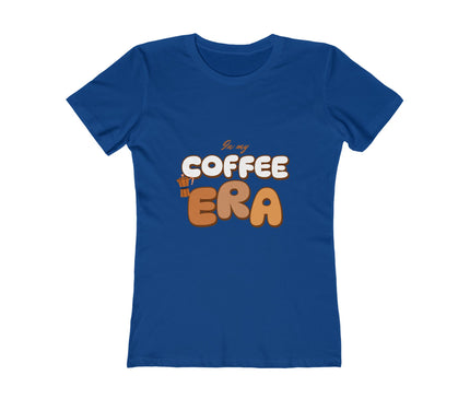 In My Coffee Era Women's Boyfriend Tee