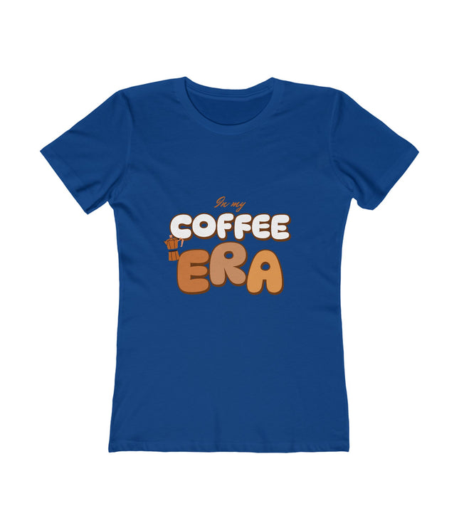 In My Coffee Era Women's Boyfriend Tee