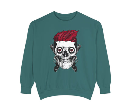 Skull With Guns Premium Sweatshirt