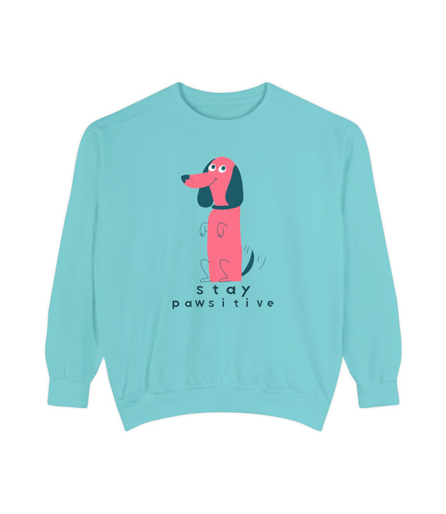 Stay Pawsitive Premium Sweatshirt