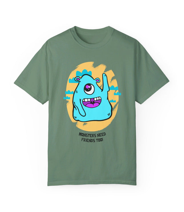 Monsters Need Friends Too Premium T-Shirt
