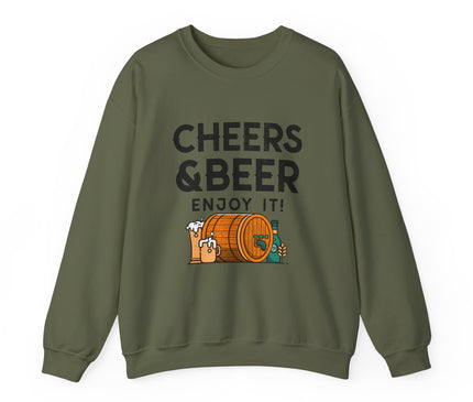 Cheers & Beer Enjoy It Classic Crewneck Sweatshirt