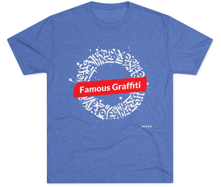 Famous Graffiti Tri-Blend T-Shirt