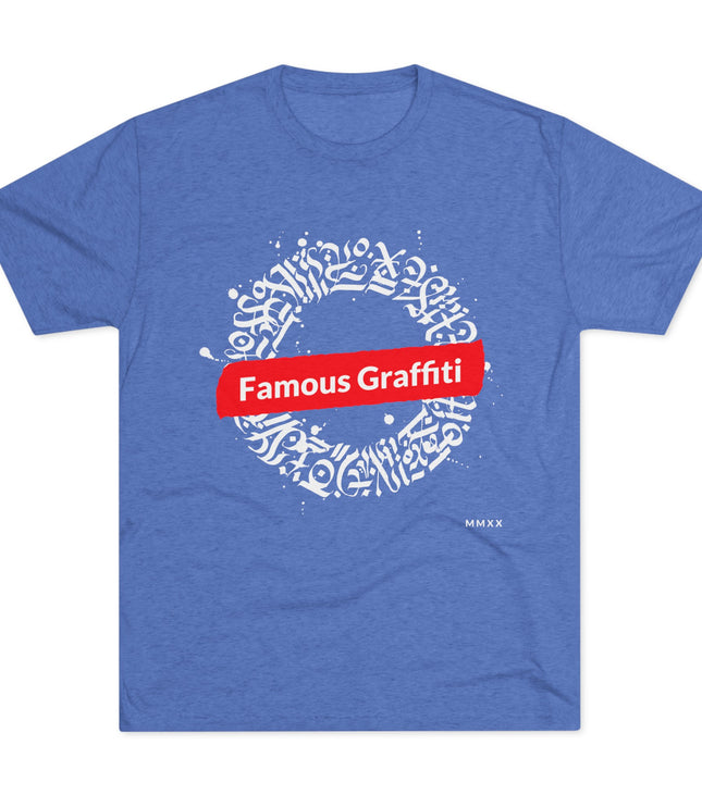 Famous Graffiti Tri-Blend T-Shirt