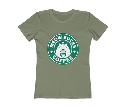 Meow Bucks Women's Boyfriend Tee