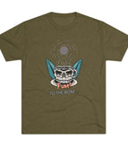 Tri-Blend Military Green