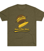 Tri-Blend Military Green