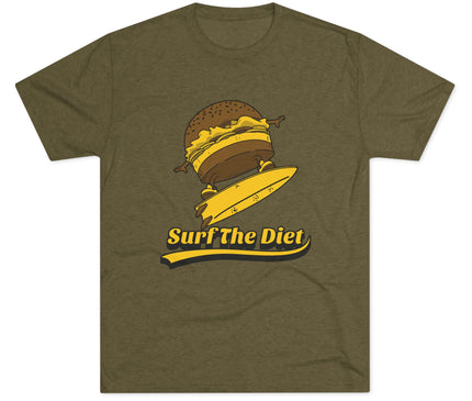 Surf The Diet Tri-Blend T-Shirt