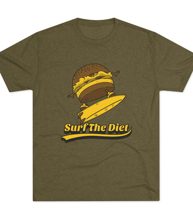 Surf The Diet Tri-Blend T-Shirt