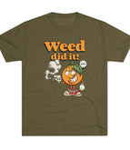 Tri-Blend Military Green