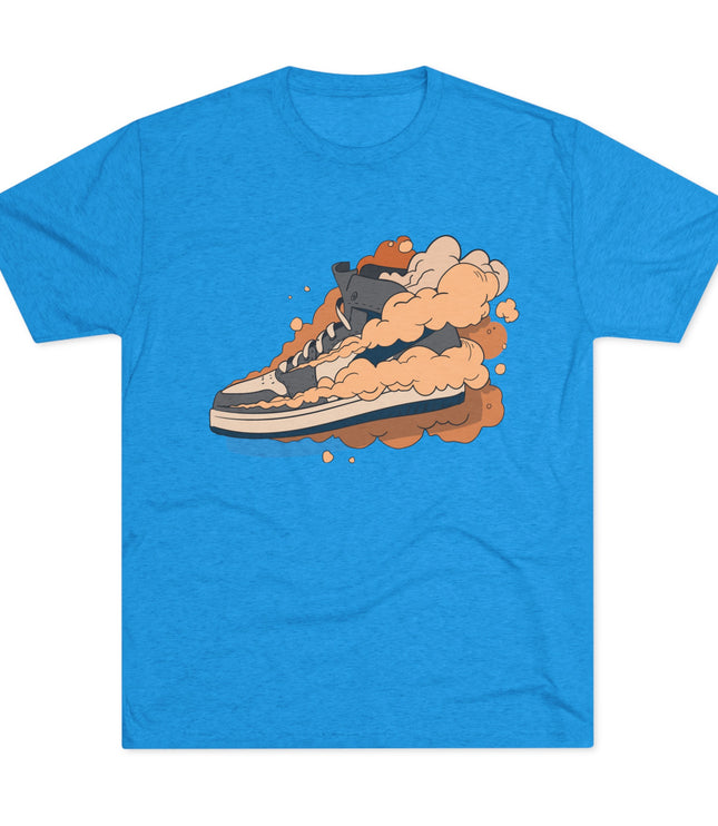 Smoky Sneaker Tri-Blend T-Shirt