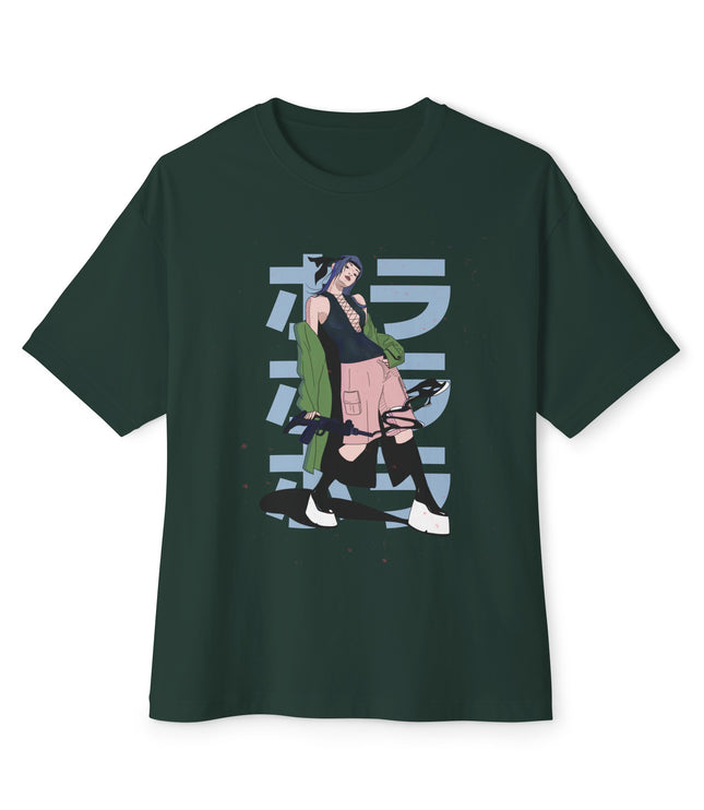 Anime Girl Oversized T-Shirt