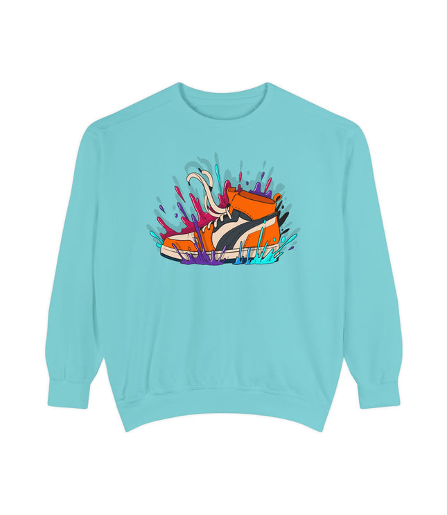 Sneaker Splash Premium Sweatshirt