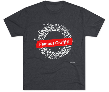 Famous Graffiti Tri-Blend T-Shirt