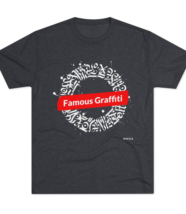 Famous Graffiti Tri-Blend T-Shirt