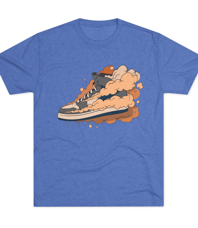 Smoky Sneaker Tri-Blend T-Shirt