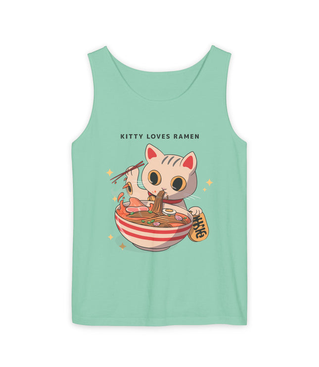 Kitty Loves Ramen Premium Tank