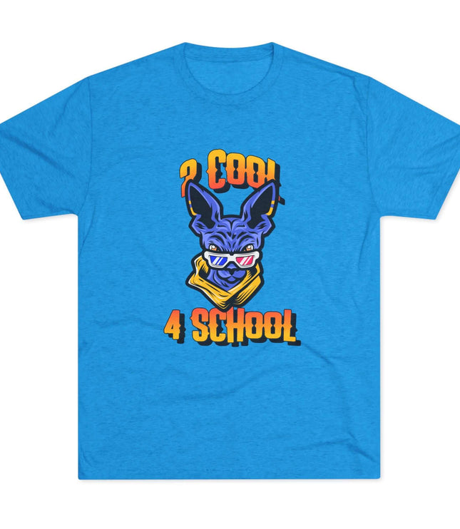 2 Cool 4 School Tri-Blend T-Shirt
