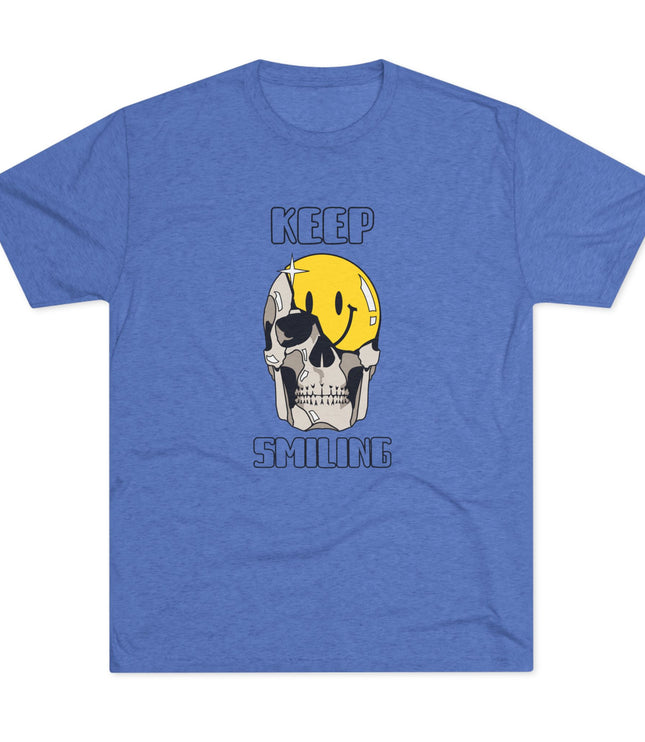 Keep Smiling Tri-Blend T-Shirt