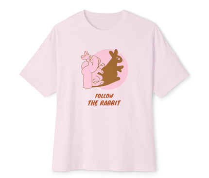 Follow The Rabbit Oversized T-Shirt