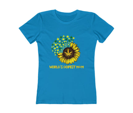 World's Dopest Mom Women's Boyfriend Tee
