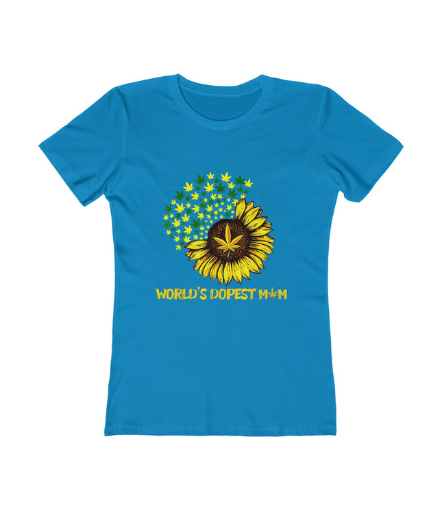World's Dopest Mom Women's Boyfriend Tee