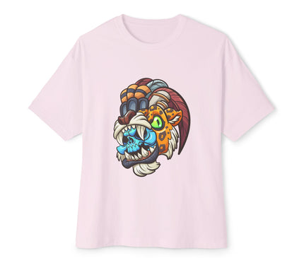 Tribal Jaguar Skull  Oversized T-Shirt