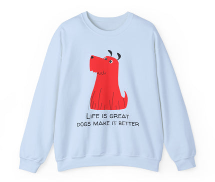 Life Is Better Classic Crewneck Sweatshirt