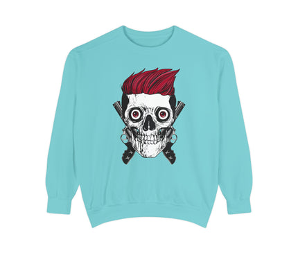 Skull With Guns Premium Sweatshirt