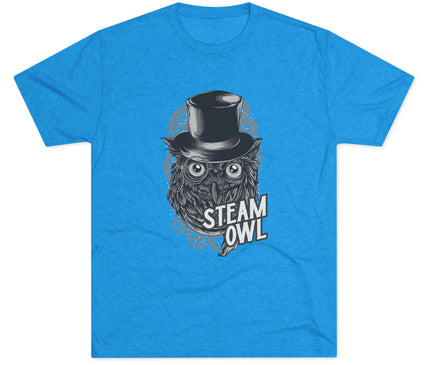 Steam Owl Tri-Blend T-Shirt