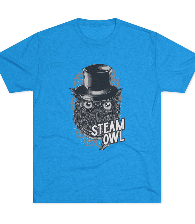 Steam Owl Tri-Blend T-Shirt