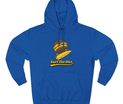 Surf The Diet Premium Pullover Hoodie