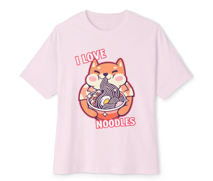 I Love Noodles Oversized T-Shirt