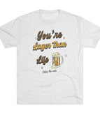 Tri-Blend Heather White