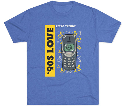 Retro Trendy Tri-Blend T-Shirt