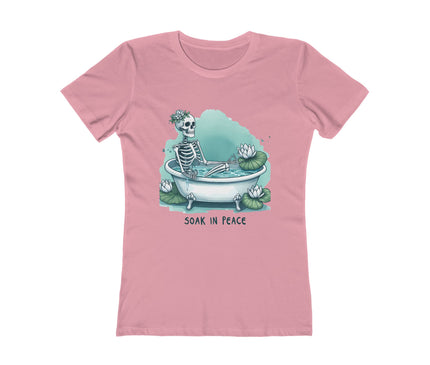 Soak In Peace Women's Boyfriend Tee