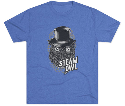 Steam Owl Tri-Blend T-Shirt