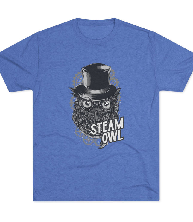 Steam Owl Tri-Blend T-Shirt