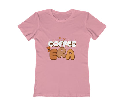 In My Coffee Era Women's Boyfriend Tee