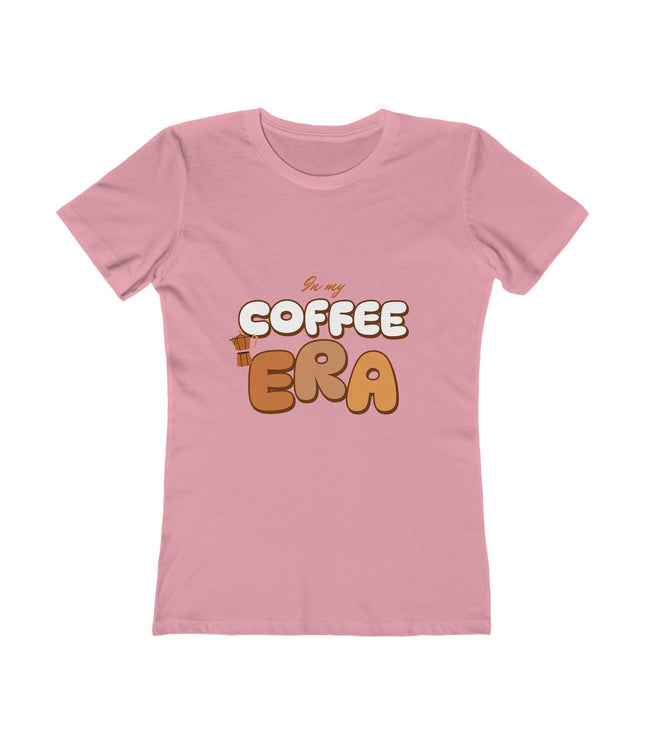 In My Coffee Era Women's Boyfriend Tee