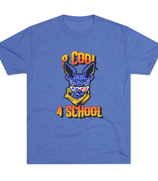 2 Cool 4 School Tri-Blend T-Shirt