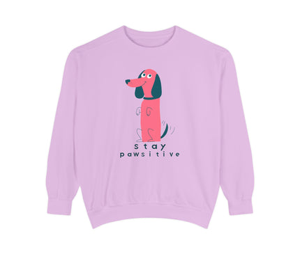 Stay Pawsitive Premium Sweatshirt