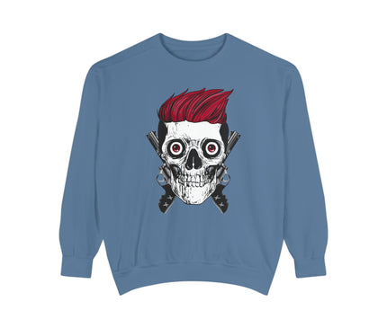 Skull With Guns Premium Sweatshirt