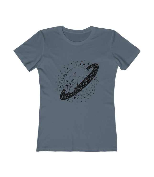 Caturn Women's Boyfriend Tee